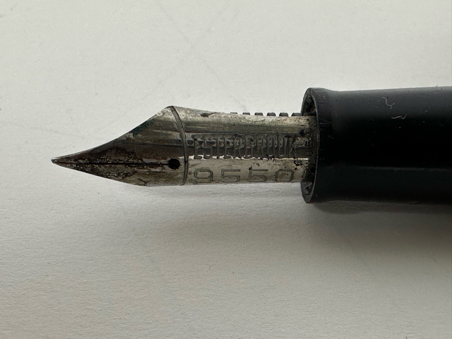 Vintage Mid-Century Esterbrook Fountain Pen And Holder [Photo 7]