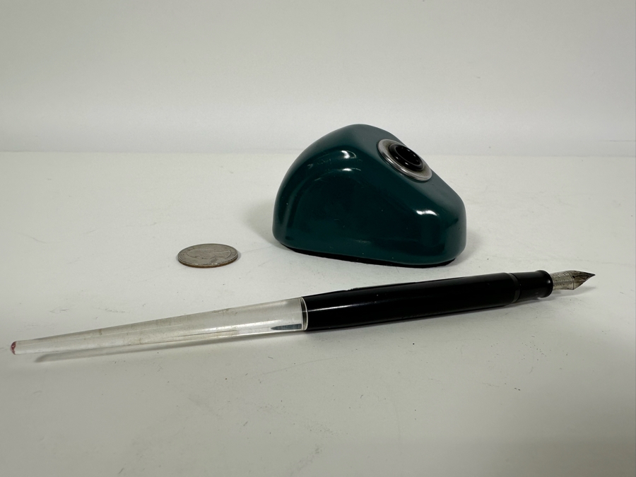 Vintage Mid-Century Esterbrook Fountain Pen And Holder [Photo 5]