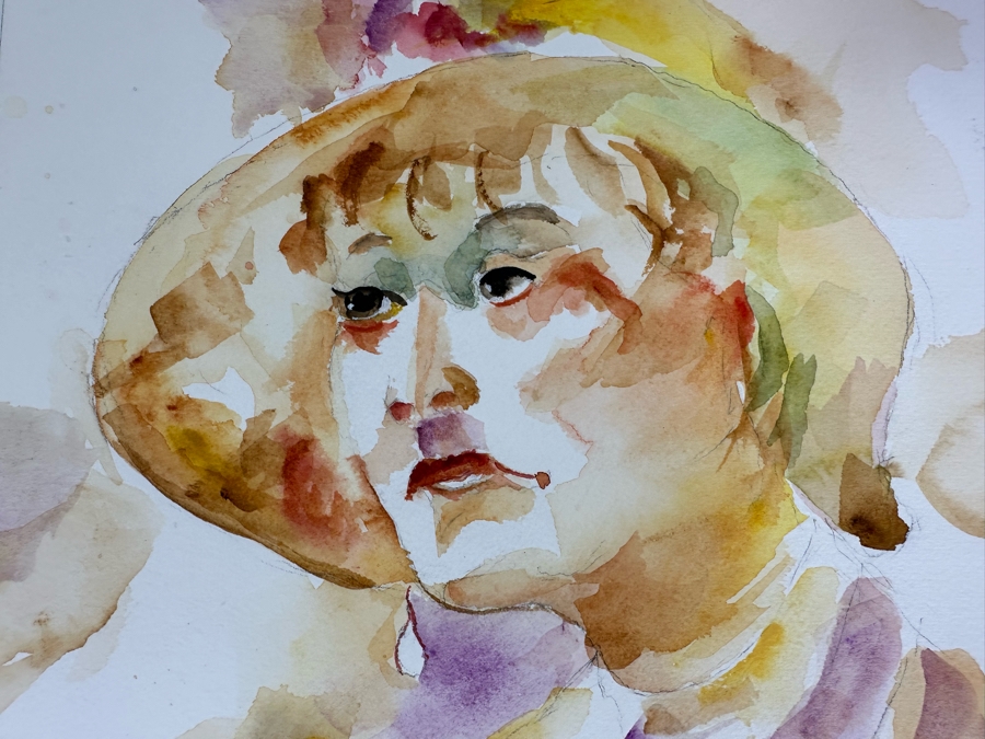 Bonnie Lee Roth (B. 1942, Southern California) Four Original Watercolor Paintings On Paper 14.5 X 10 / 12 X 9 [Photo 5]