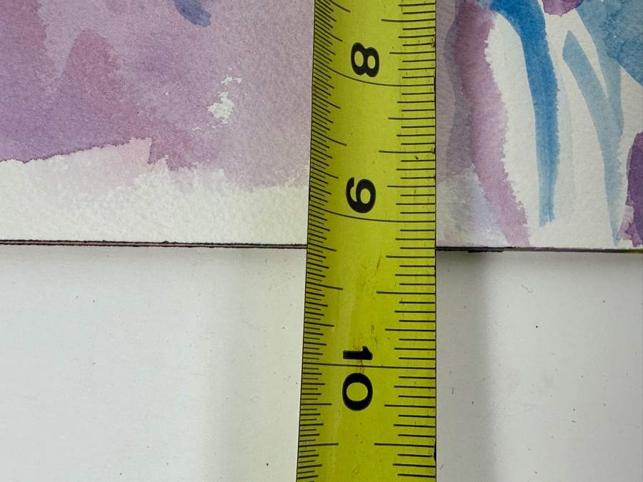 Bonnie Lee Roth (B. 1942, Southern California) Four Original Watercolor Paintings On Paper 14.5 X 10 / 12 X 9 [Photo 20]