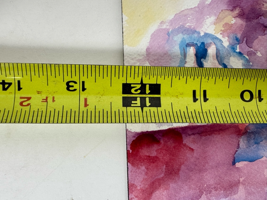 Bonnie Lee Roth (B. 1942, Southern California) Four Original Watercolor Paintings On Paper 14.5 X 10 / 12 X 9 [Photo 19]