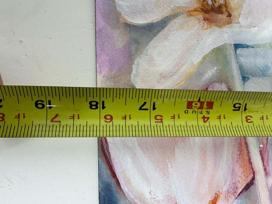 Bonnie Lee Roth (B. 1942, Southern California) Pair Of Original Watercolor Paintings On Paper 18 X 24 [Photo 13]