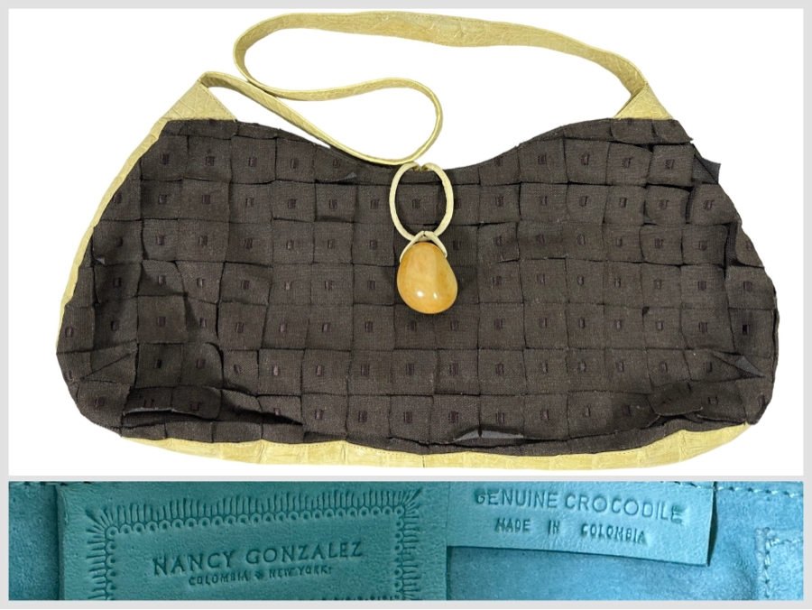 Nancy Gonzalez Genuine Crocodile Handbag