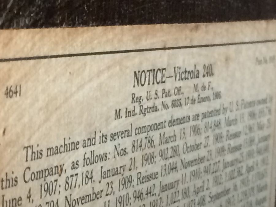 Victrolla Cabinet - Record Player Removed - Excellent Graphics [Photo 10]