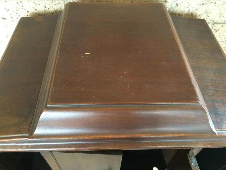 Victrolla Cabinet - Record Player Removed - Excellent Graphics [Photo 13]