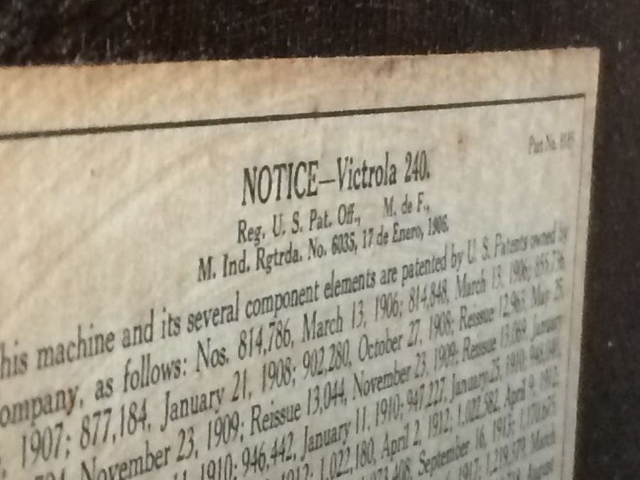 Victrolla Cabinet - Record Player Removed - Excellent Graphics [Photo 11]