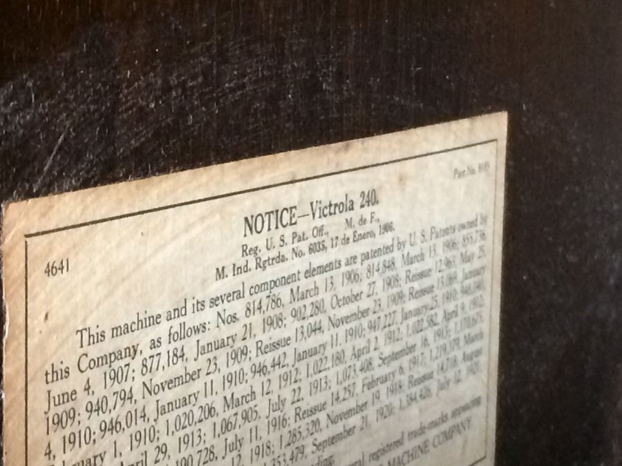 Victrolla Cabinet - Record Player Removed - Excellent Graphics [Photo 9]