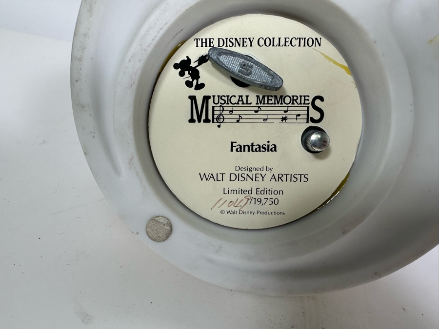 Limited Edition Fantasia Musical Box Designed By Walt Disney Artists 7.5H [Photo 10]