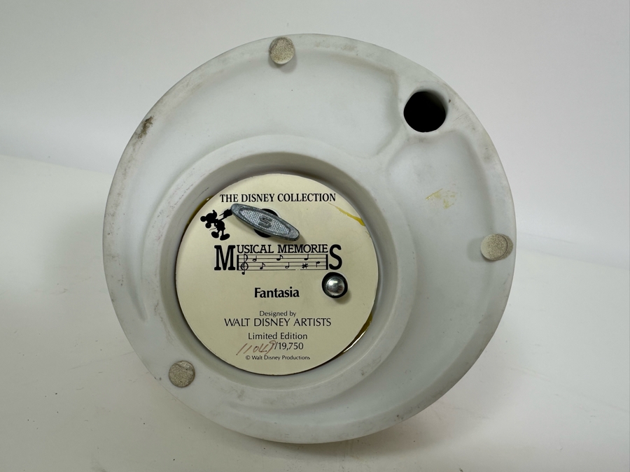 Limited Edition Fantasia Musical Box Designed By Walt Disney Artists 7.5H [Photo 8]