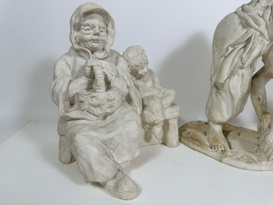 Bonnie Lee Roth (B. 1942, Southern California) Three Unpainted Sculptures 9H-13H [Photo 4]