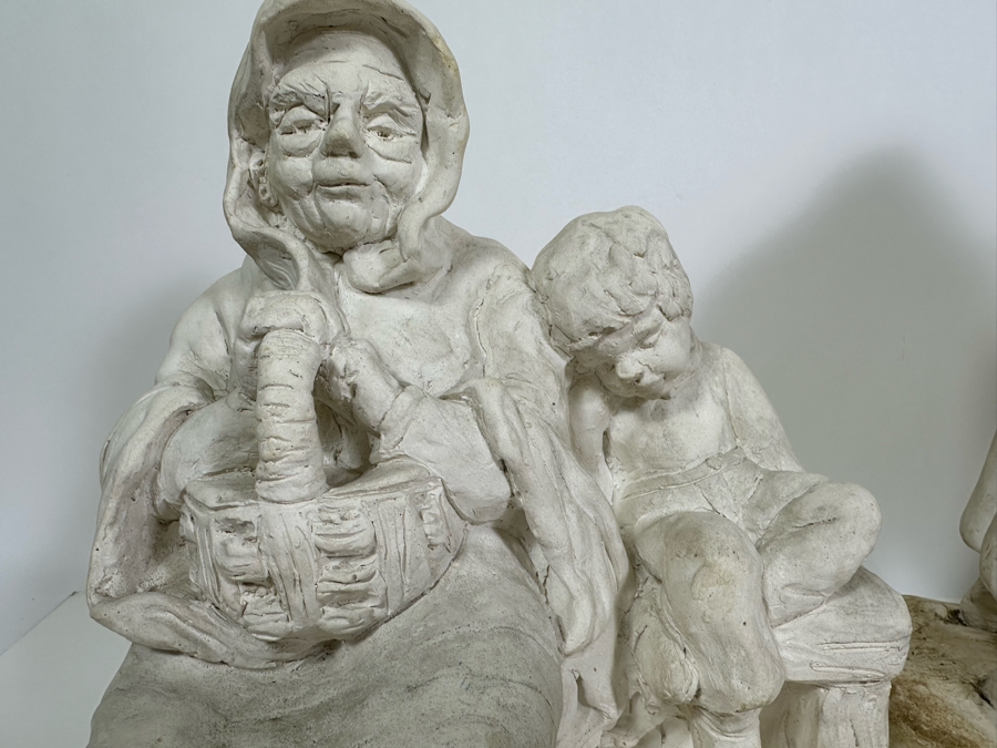 Bonnie Lee Roth (B. 1942, Southern California) Three Unpainted Sculptures 9H-13H [Photo 5]