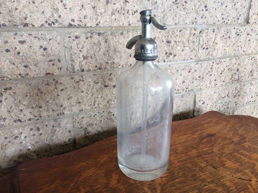 Vintage Seltzer Bottle - Brooklyn, NY - Note Small Chip in Glass [Photo 1]