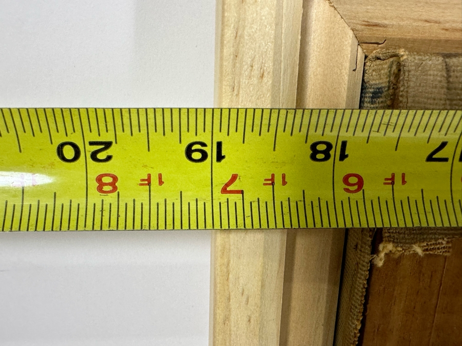 Vintage 1954 Mid-Century Original Oil Painting On Canvas 16 X 21 Framed 19 X 23 Signed Copeland [Photo 13]