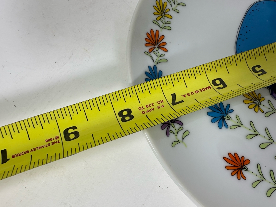 Vintage 1976 Jungle Safari Cups And Plates 7.5R By Saltera Himark Japan [Photo 10]