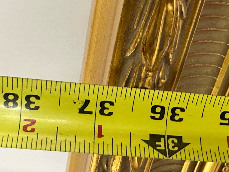 Large Print After Carl Blechen Titled 'The Interior Of The Palm House' Framed 37 X 42 [Photo 9]