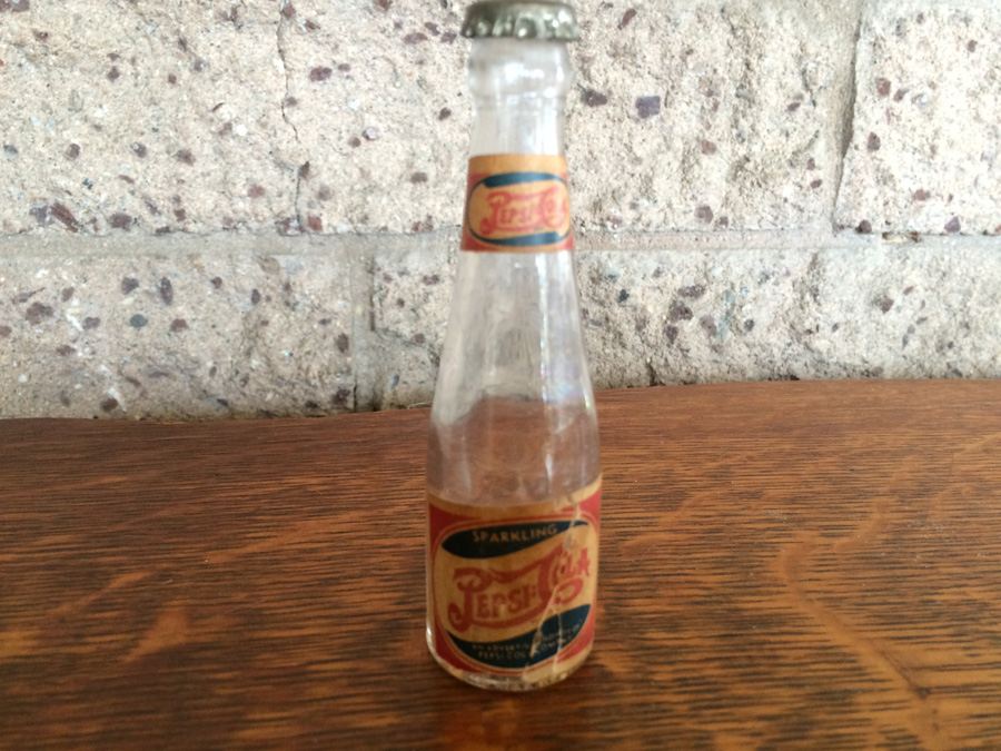 Vintage Pepsi-Cola Miniature Bottle [Photo 1]