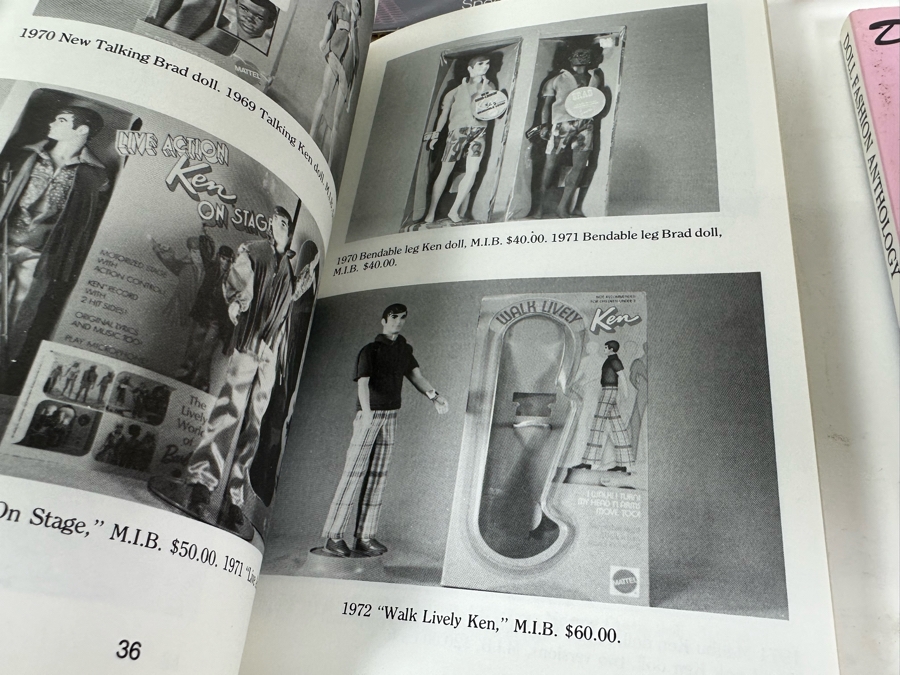 Four Barbie Collector's Books And Nostalgic Barbie Calendars From 1990 & 1991 [Photo 16]