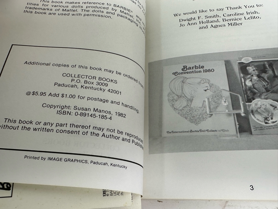 Four Barbie Collector's Books And Nostalgic Barbie Calendars From 1990 & 1991 [Photo 13]