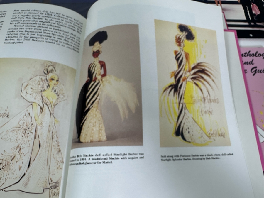 Four Barbie Collector's Books And Nostalgic Barbie Calendars From 1990 & 1991 [Photo 19]