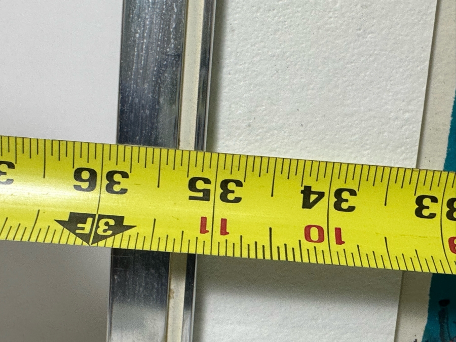 Vintage 1979 Alvin Hollingsworth Lithograph Titled 'Don Quixote 3' Signed And Numbered 29 X 18.5 Framed 36 X 25.5 [Photo 12]