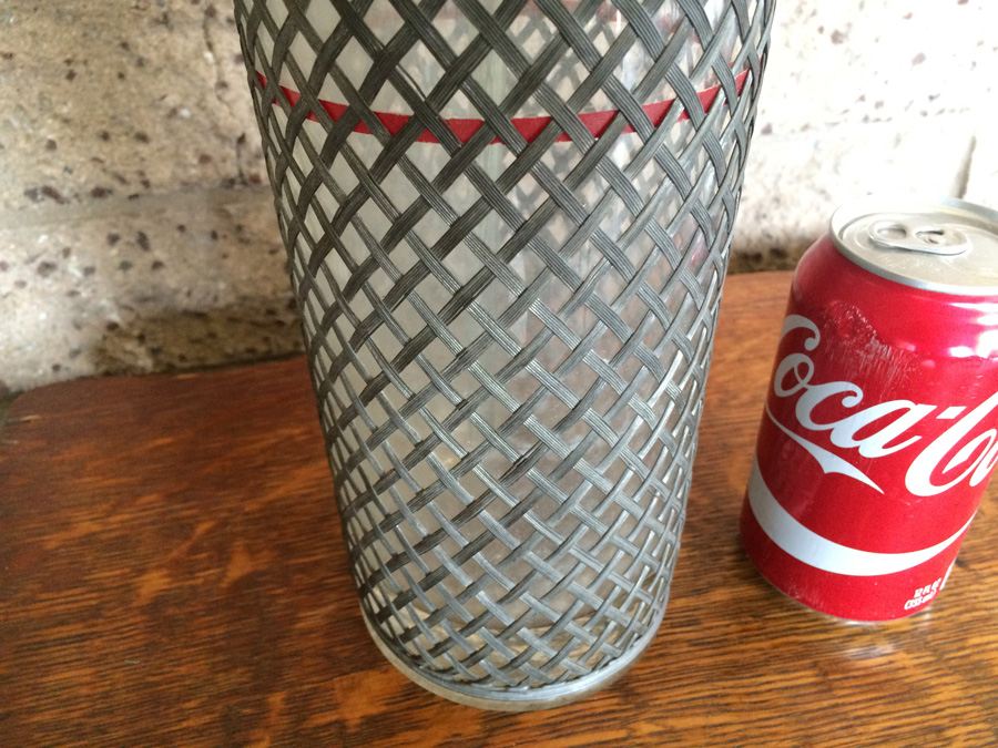Vintage Seltzer Bottle Wire Mesh [Photo 10]