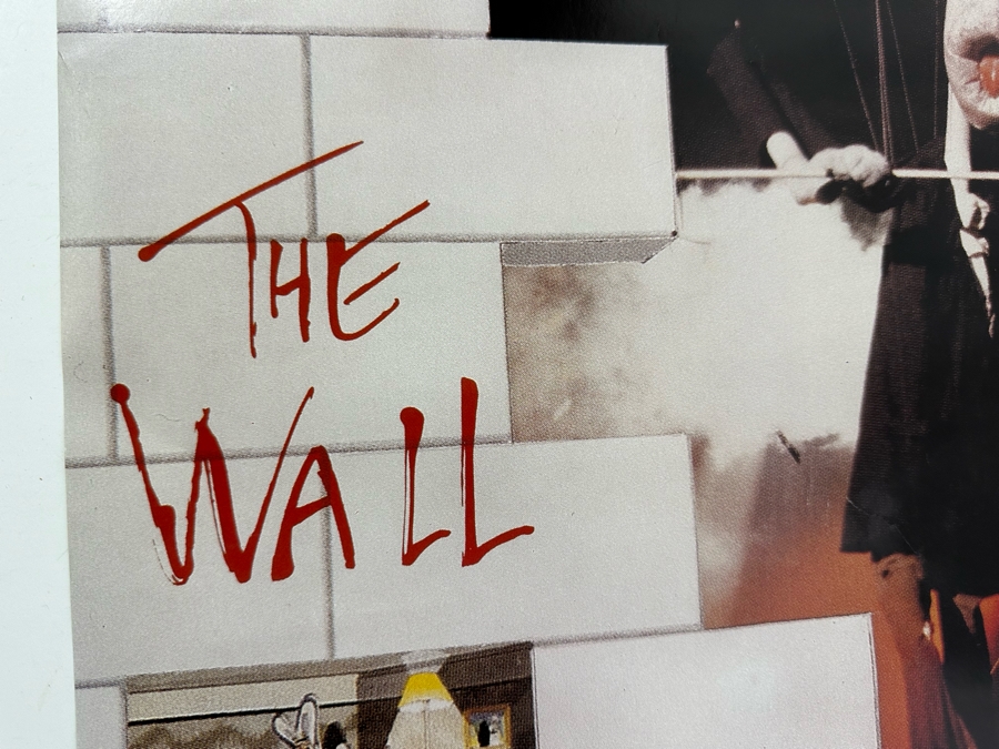 Pink Floyd The Wall Rock Poster Lithographed In Canada By Bigfoot 22 X 31 [Photo 6]