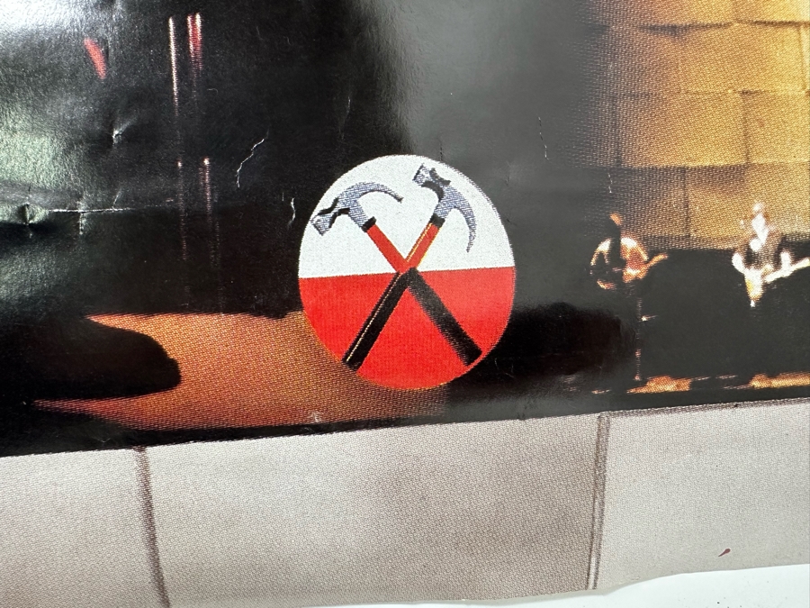 Pink Floyd The Wall Rock Poster Lithographed In Canada By Bigfoot 22 X 31 [Photo 9]