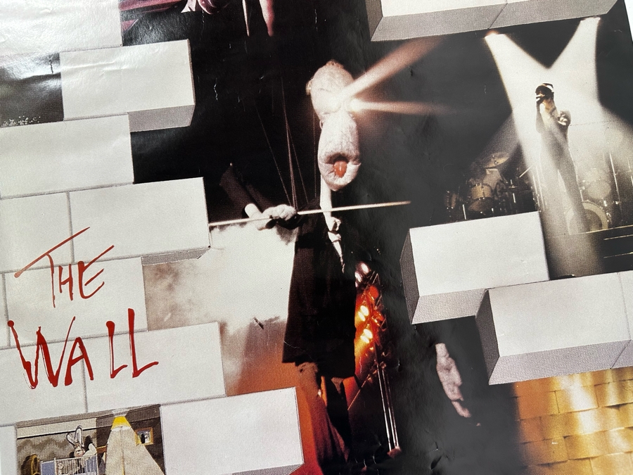 Pink Floyd The Wall Rock Poster Lithographed In Canada By Bigfoot 22 X 31 [Photo 5]
