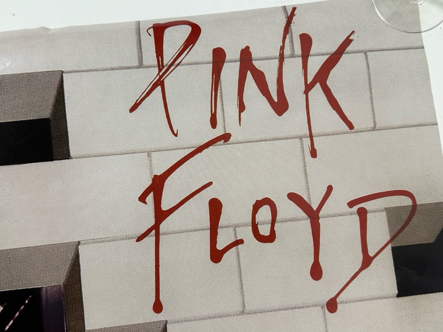Pink Floyd The Wall Rock Poster Lithographed In Canada By Bigfoot 22 X 31 [Photo 4]