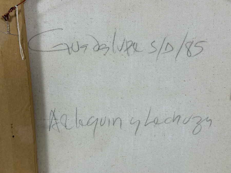 Antonio Guadalupe (B. 1942, Dominican Republic) Original Painting On Canvas Of Harlequin 16 X 20 [Photo 12]