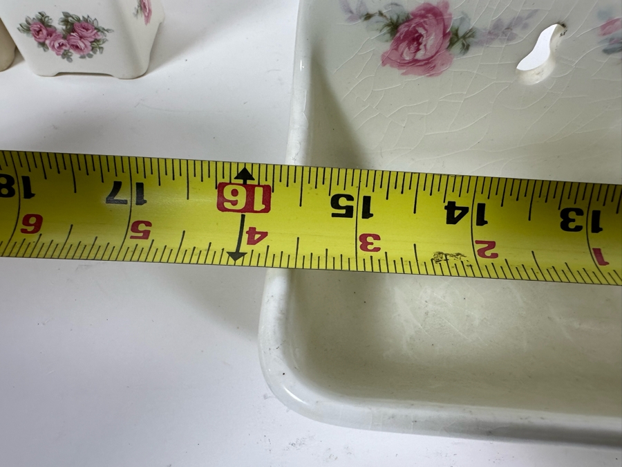 Vintage Max Roesler Rodach German Art Nouveau Earthenware Kitchen Set [Photo 14]