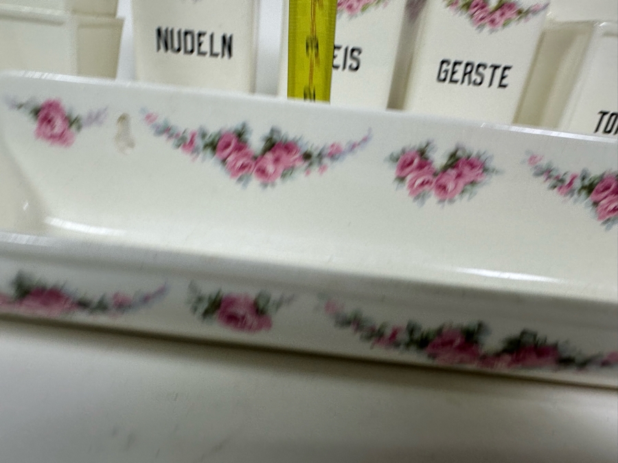 Vintage Max Roesler Rodach German Art Nouveau Earthenware Kitchen Set [Photo 17]