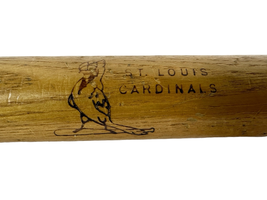 Vintage St. Louis Cardinals Small Wooden Souvenir Bat 18L [Photo 2]