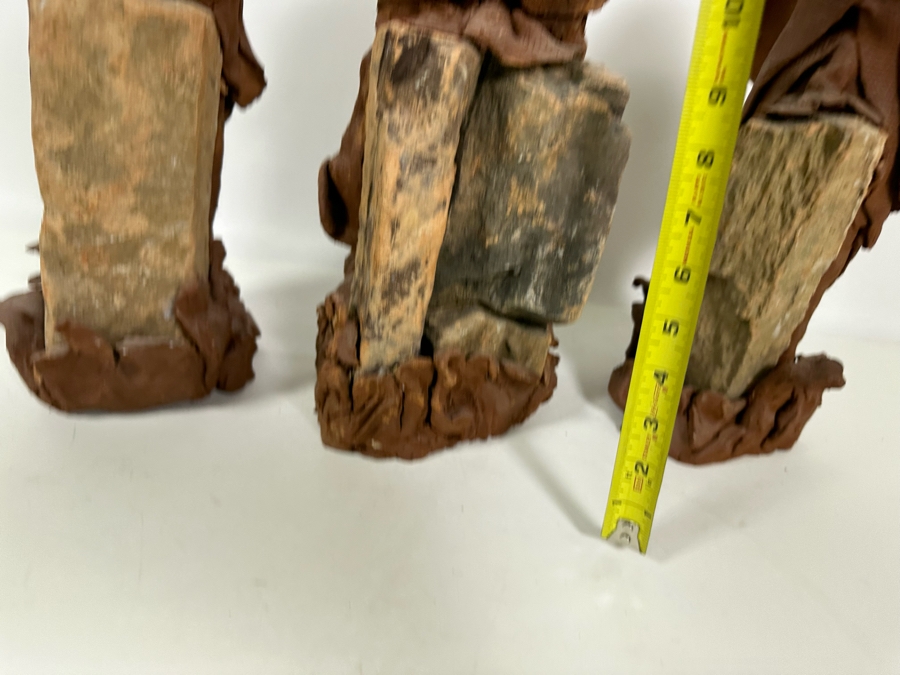 Bonnie Lee Roth (B. 1942, Southern California) (3) Original Terracotta Sculptures 14H [Photo 13]