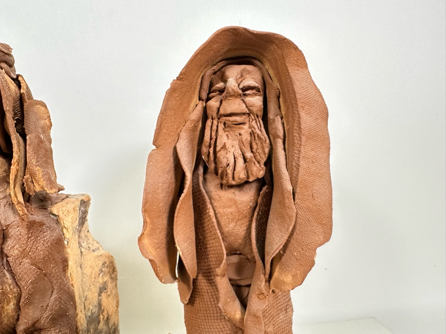 Bonnie Lee Roth (B. 1942, Southern California) (3) Original Terracotta Sculptures 14H [Photo 7]