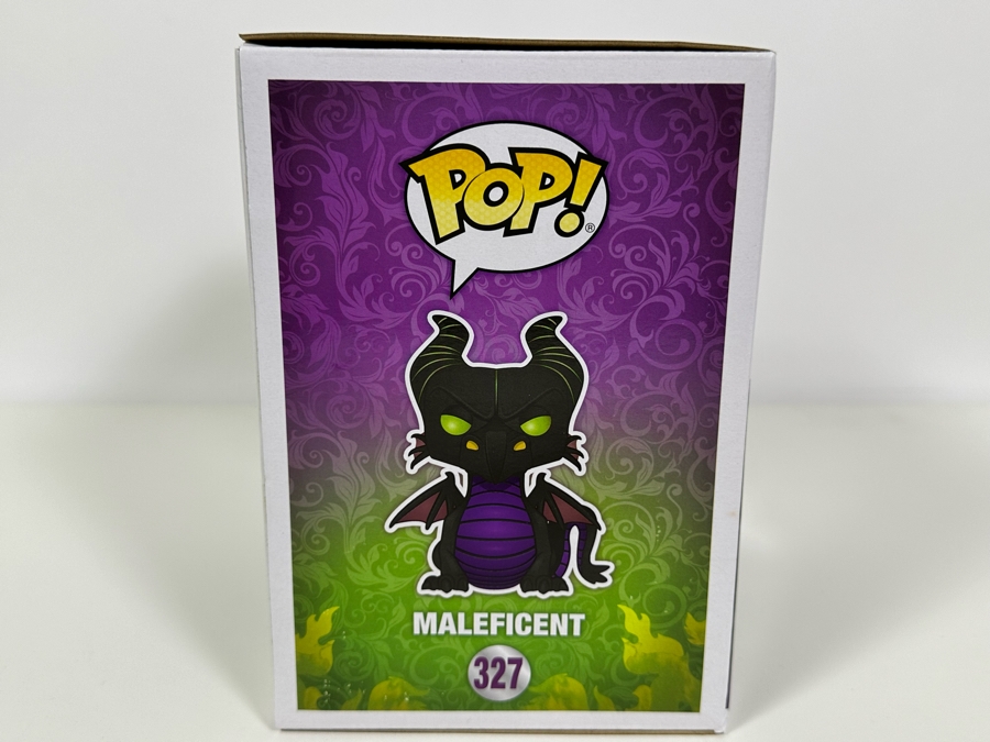 Vintage FUNKO Vinyl Figurine Disney Maleficent #327 New In Box 8H [Photo 10]
