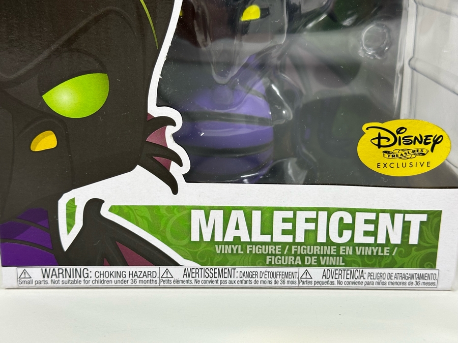 Vintage FUNKO Vinyl Figurine Disney Maleficent #327 New In Box 8H [Photo 5]