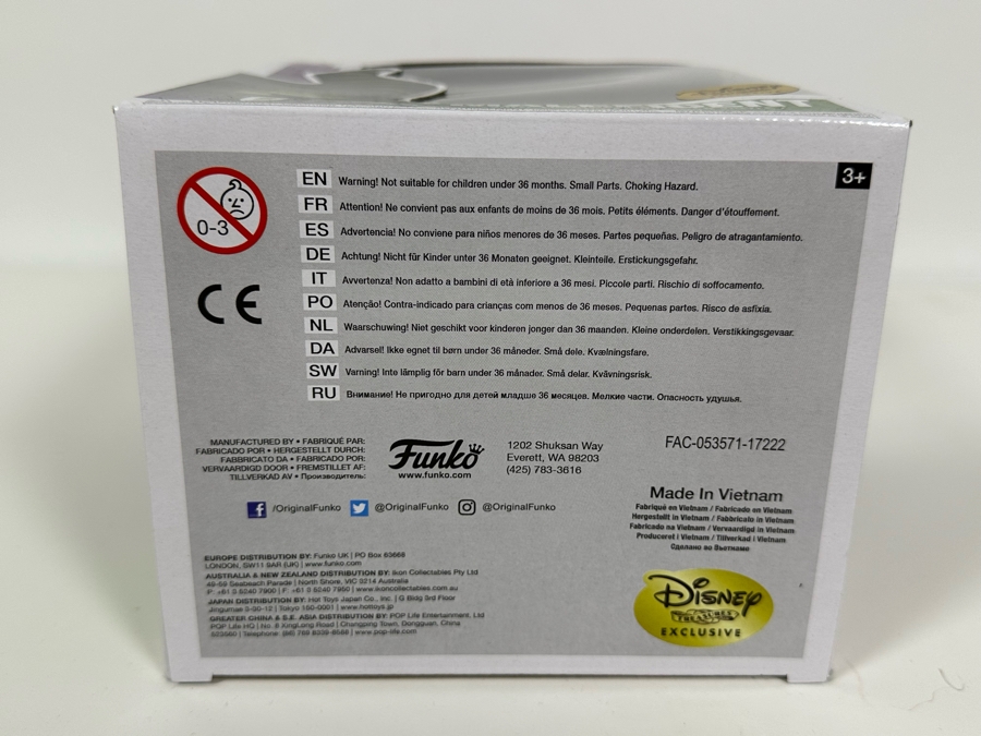 Vintage FUNKO Vinyl Figurine Disney Maleficent #327 New In Box 8H [Photo 11]