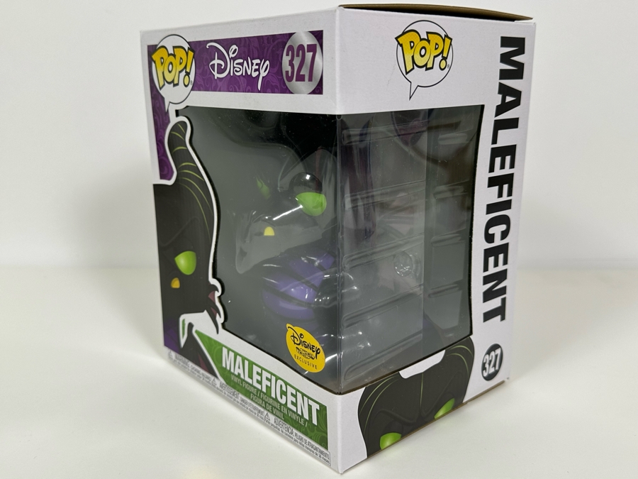Vintage FUNKO Vinyl Figurine Disney Maleficent #327 New In Box 8H [Photo 6]