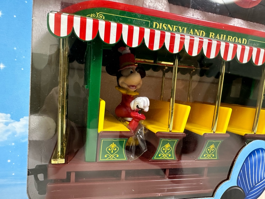 Vintage Disney Railroad Train Set Sold At Disneyland Resort New In Box Excellent Condition 25W X 18.5H X 6.5D [Photo 6]