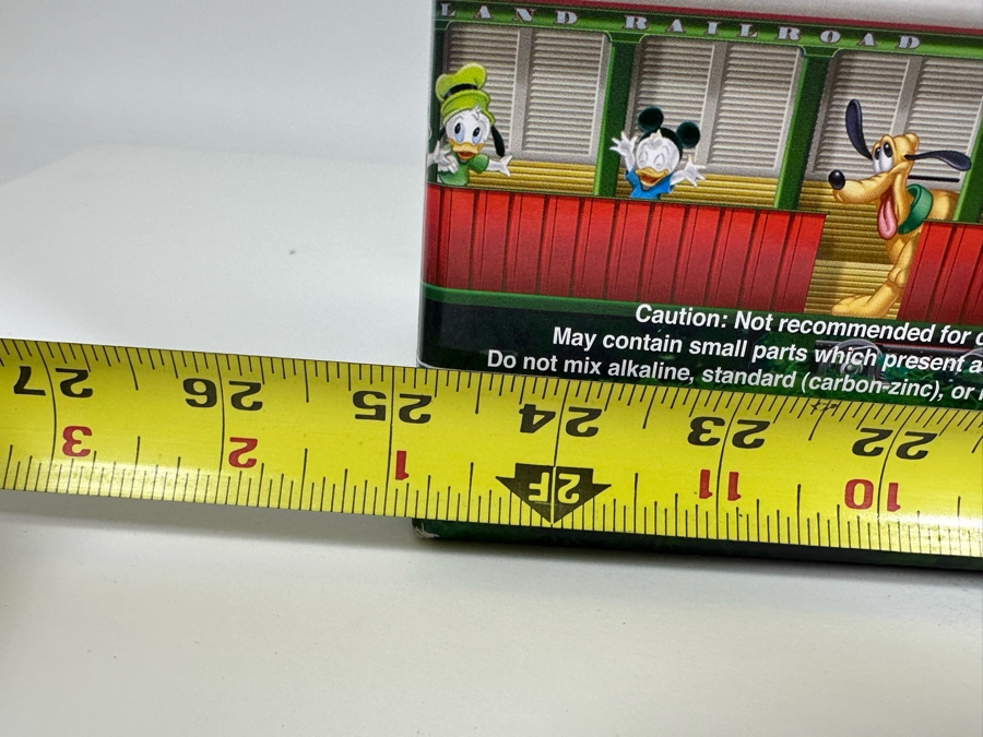 Vintage Disney Railroad Train Set Sold At Disneyland Resort New In Box Excellent Condition 25W X 18.5H X 6.5D [Photo 16]