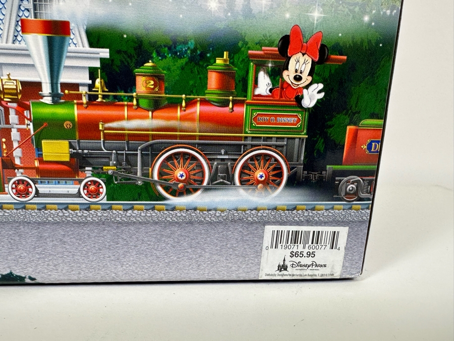 Vintage Disney Railroad Train Set Sold At Disneyland Resort New In Box Excellent Condition 25W X 18.5H X 6.5D [Photo 13]