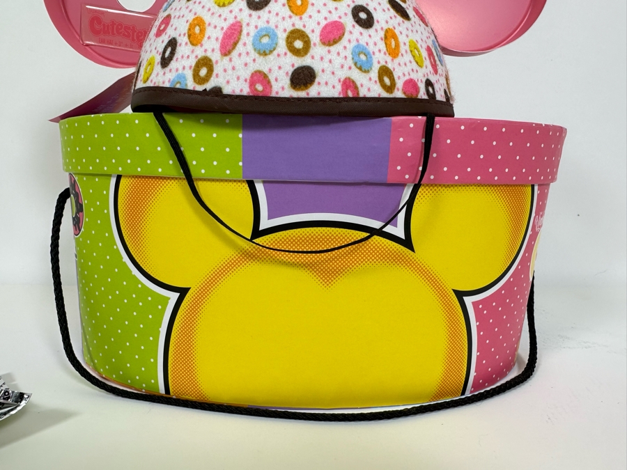 Vintage Disney Vinylmation Cutesters Too Vinyl Ear Hat Plus 3' Mystery Jr. Collectible Figure With Original Box [Photo 8]