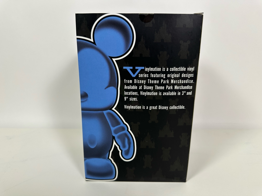 Vintage Walt Disney Disneyland Theme Park Merchandise Vinylmation #6 9' Collectible Vinyl Mickey Mouse Figure Limited Edition Of 1,000 Pieces New In Box [Photo 8]
