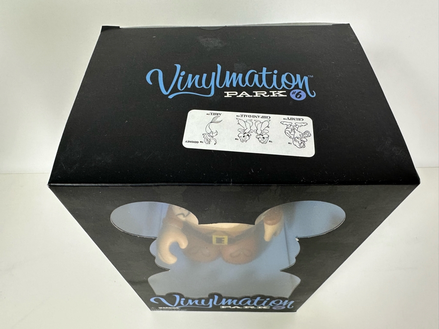 Vintage Walt Disney Disneyland Theme Park Merchandise Vinylmation #6 9' Collectible Vinyl Mickey Mouse Figure Limited Edition Of 1,000 Pieces New In Box [Photo 5]