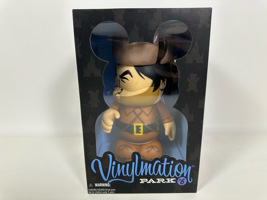 Vintage Walt Disney Disneyland Theme Park Merchandise Vinylmation #6 9' Collectible Vinyl Mickey Mouse Figure Limited Edition Of 1,000 Pieces New In Box [Photo 3]