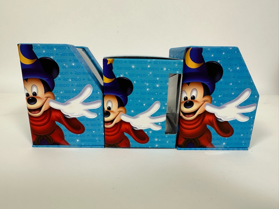 Set Of Three Vinylmation D23 Expo 2001 Disney 3' Vinyl Figures New In Boxes [Photo 10]