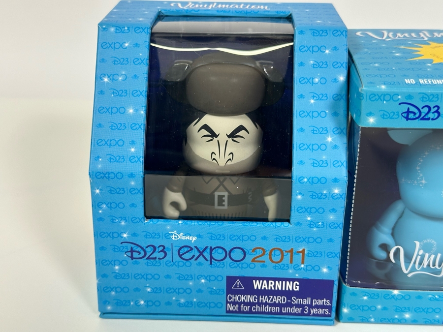 Set Of Three Vinylmation D23 Expo 2001 Disney 3' Vinyl Figures New In Boxes [Photo 7]