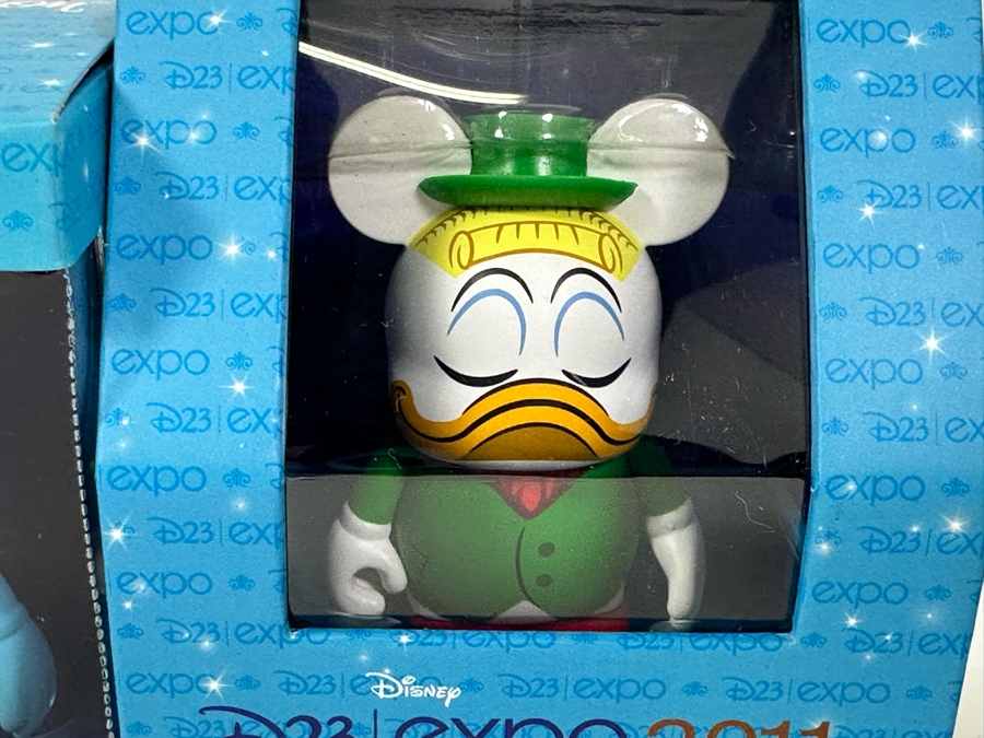 Set Of Three Vinylmation D23 Expo 2001 Disney 3' Vinyl Figures New In Boxes [Photo 5]