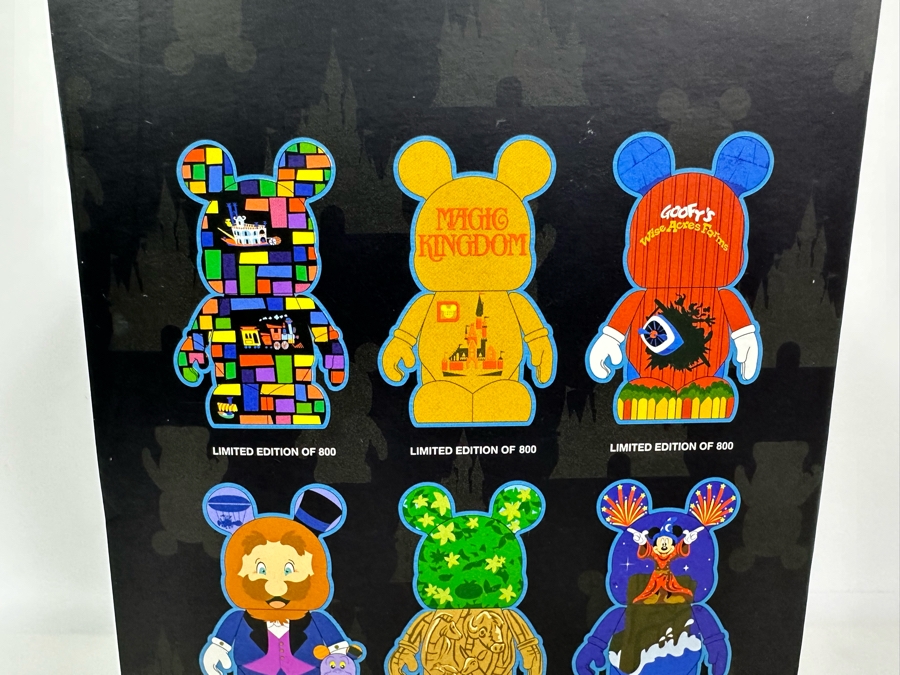 Vintage Walt Disney Disneyland Theme Park Merchandise Vinylmation Magic Kingdom Park #5 9' Collectible Vinyl Mickey Mouse Figure Limited Edition Of 800 Pieces New In Box [Photo 9]